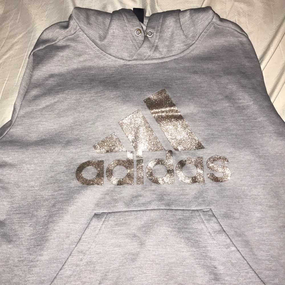 Adidas sparkley hoodie ✨